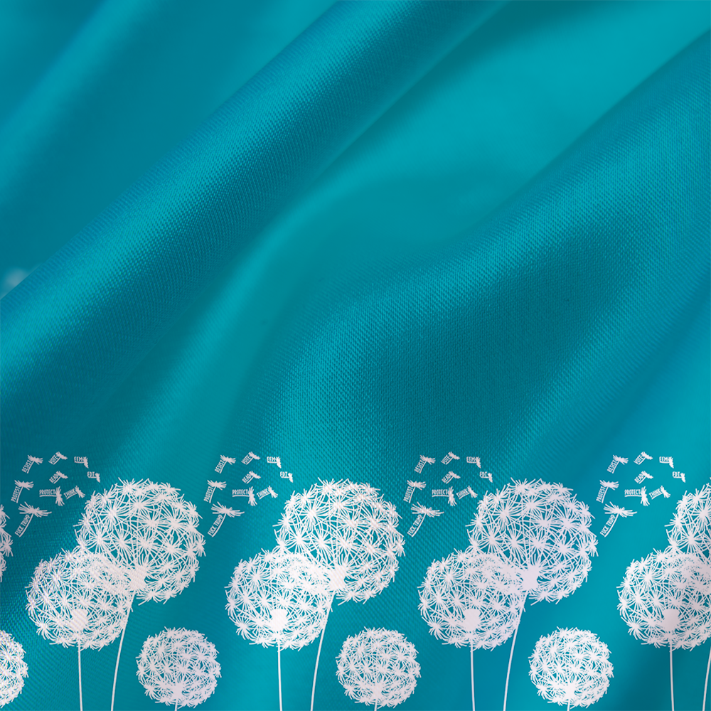 Subtle Floral Protest Satin Cross Back Mini Dresses