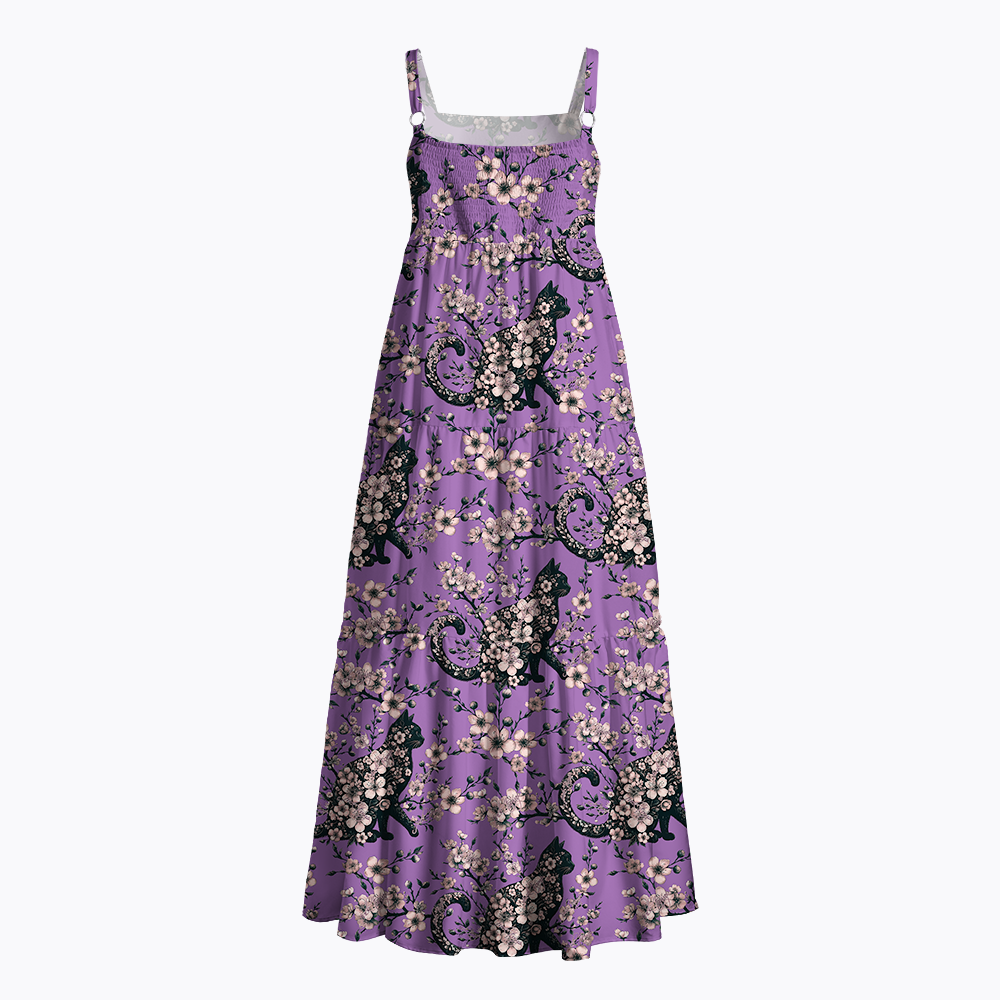Cat Lover Subtle Maxi Dress