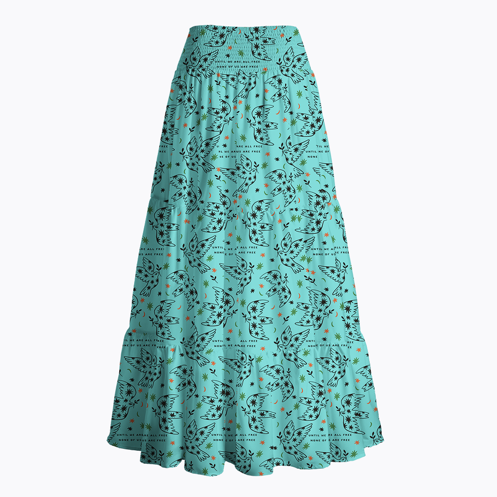 Until We are All Free None of Us are Free Maxi Skirt