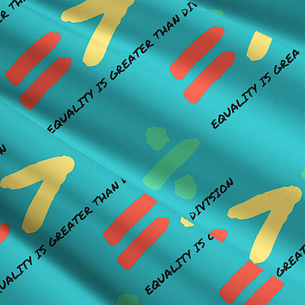 Equality is Greater Than Division Human Rights Maxi Skirt