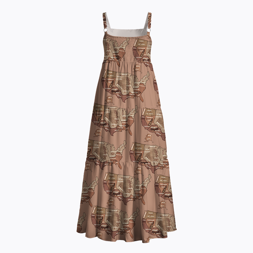 United States Without Illegal Aliens Maxi Dress