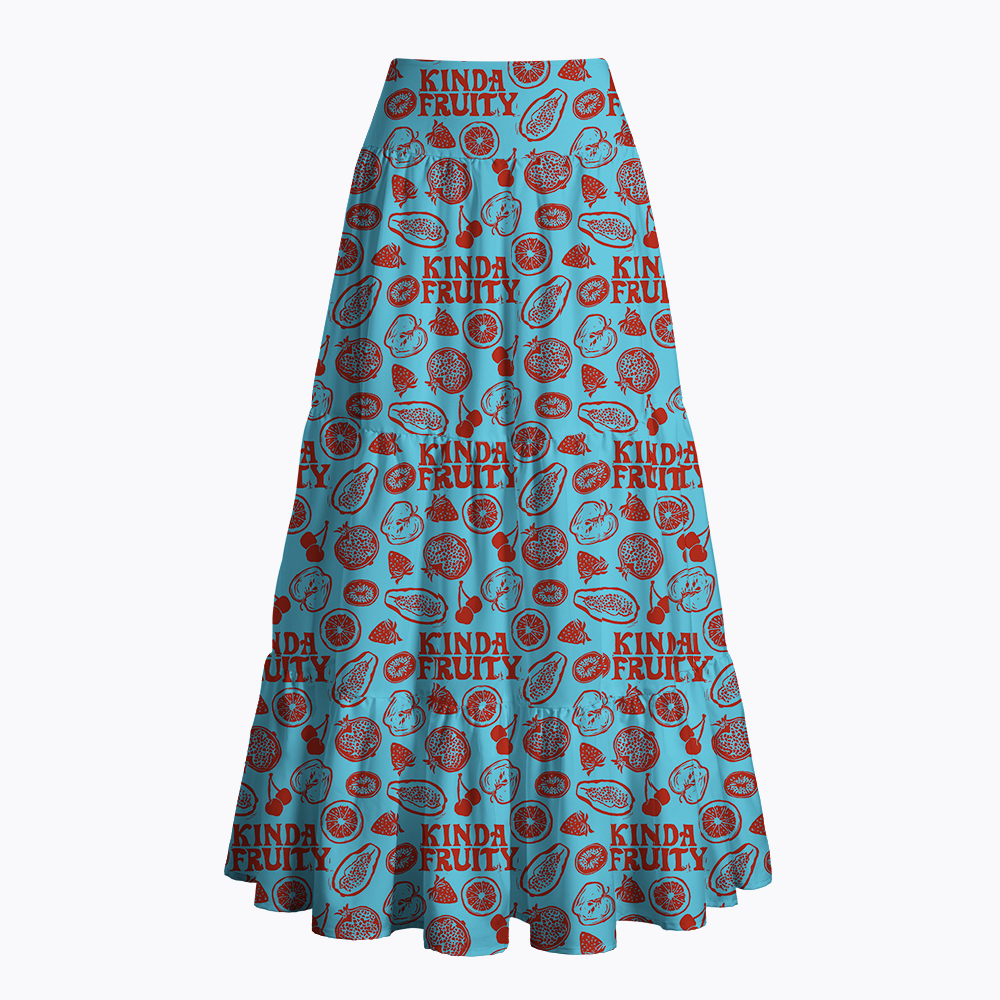 Kinda Fruity Maxi Skirt
