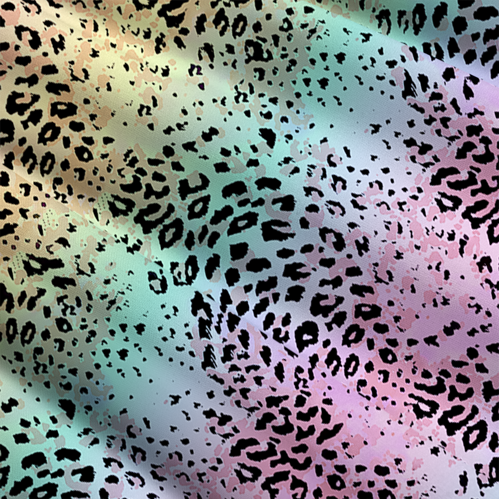 Pastel Rainbow Leopard Pride LGBTQ+ Maxi Skirt