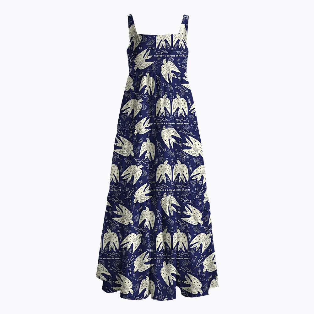 Protect and Defend Immigrants Maxi Dress