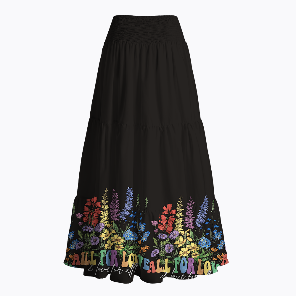 All For Love Pride Month Maxi Skirt