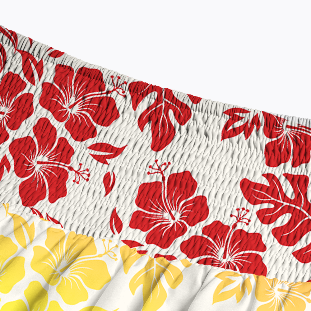 LGBT Hibiscus Maxi Skirt