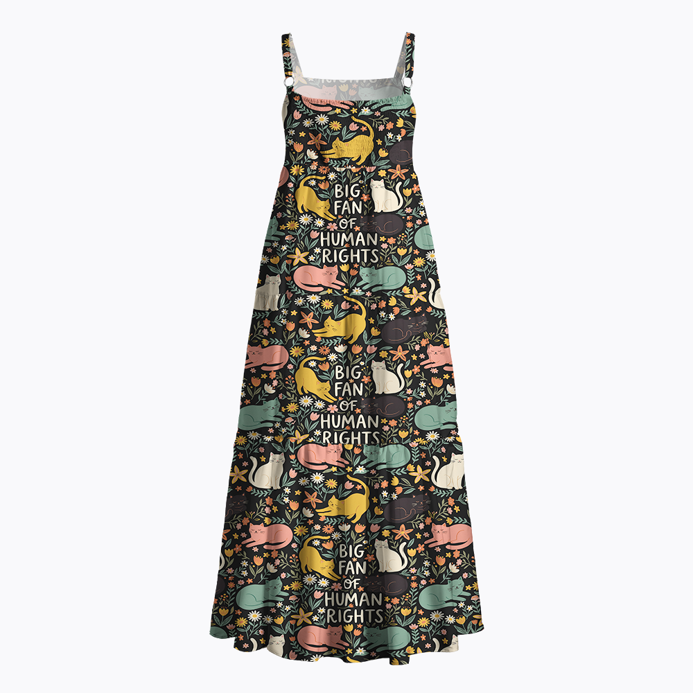 Big Fan of Human Rights Maxi Dress