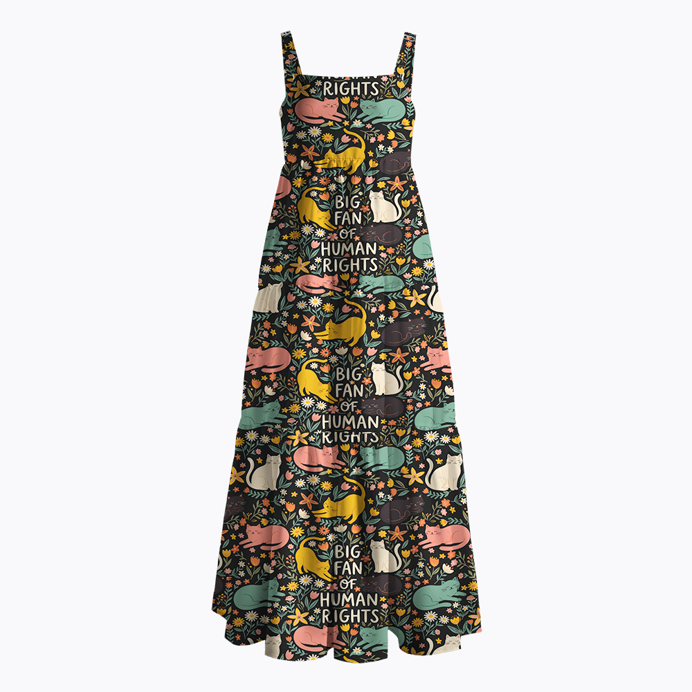 Big Fan of Human Rights Maxi Dress