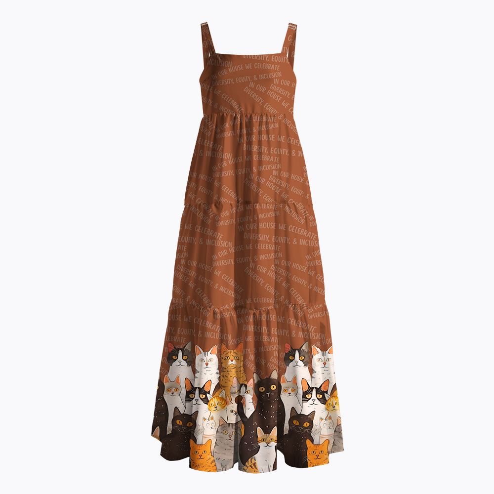 Diversity Equity Inclusion Maxi Dress