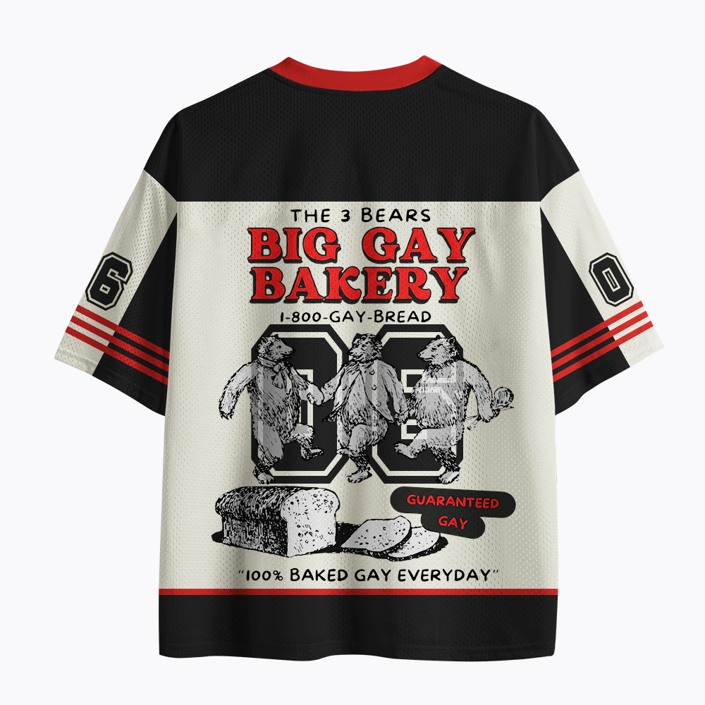 3 Bears Big Gay Bakery Mesh Jersey