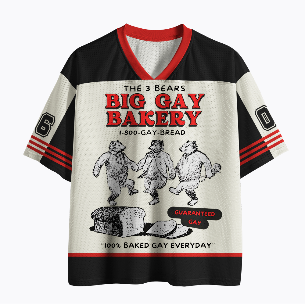 3 Bears Big Gay Bakery Mesh Jersey