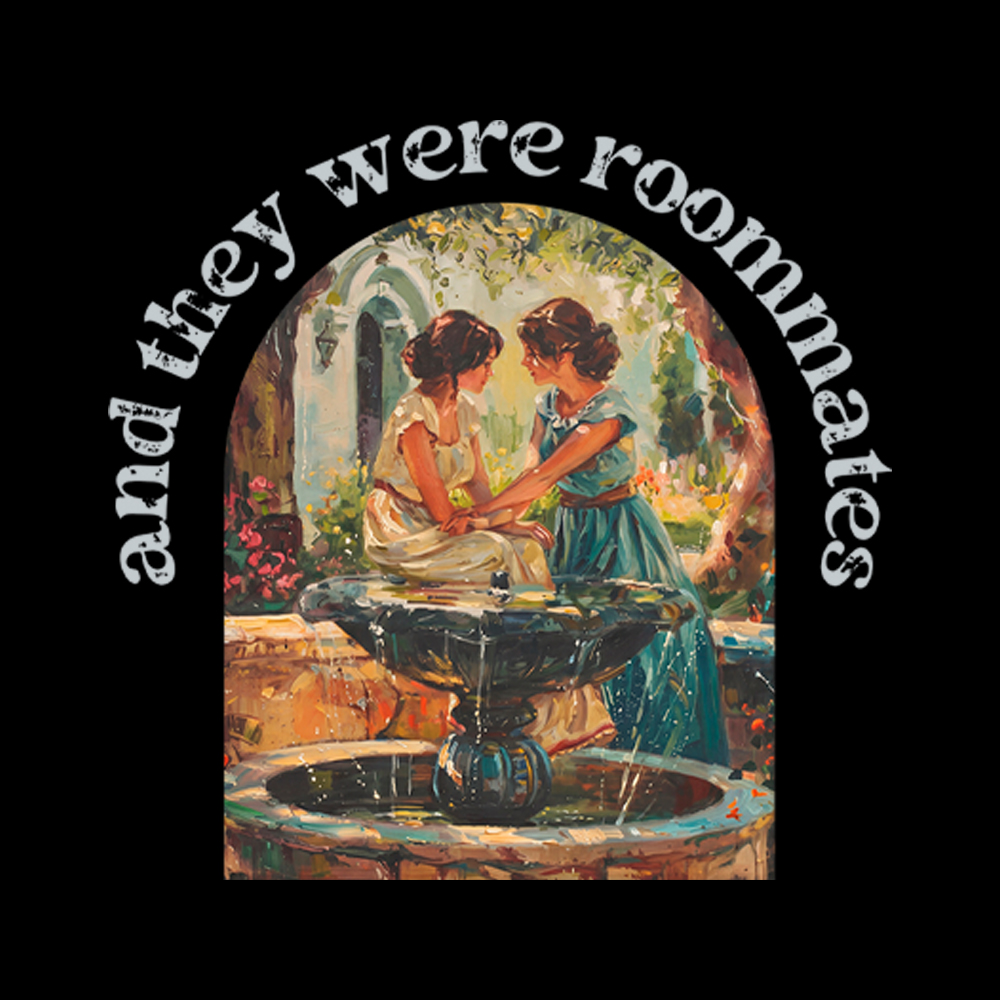 Lesbian And They Were Roommates Women's Washed Tank Top