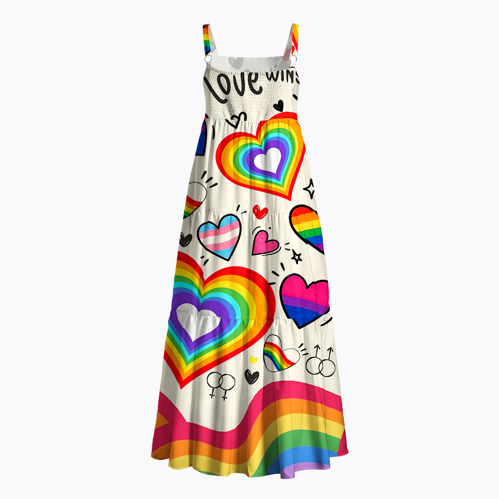 Love Wins Pride Maxi Dress