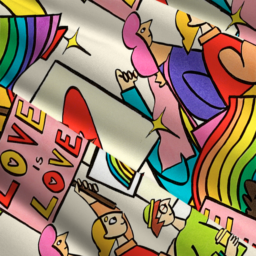 Love is Love Maxi Skirt