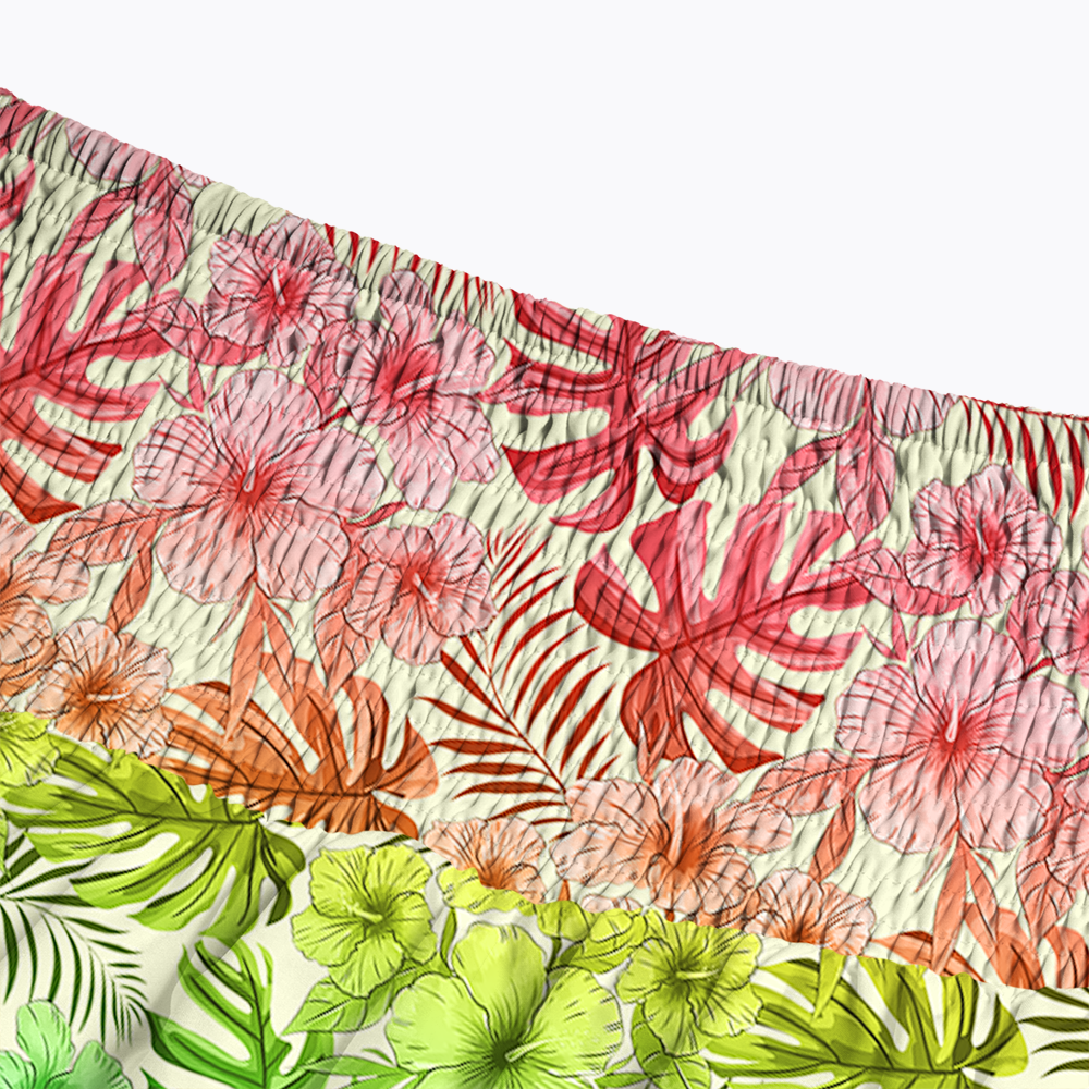 Tropical Floral Pride Month LGBTQ Maxi Skirt