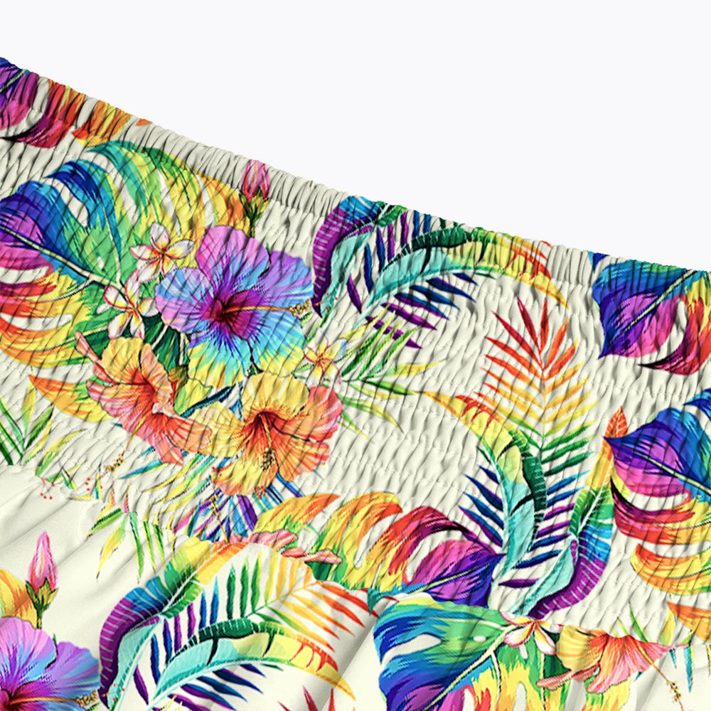 Tropical Floral Pride Month Maxi Skirt
