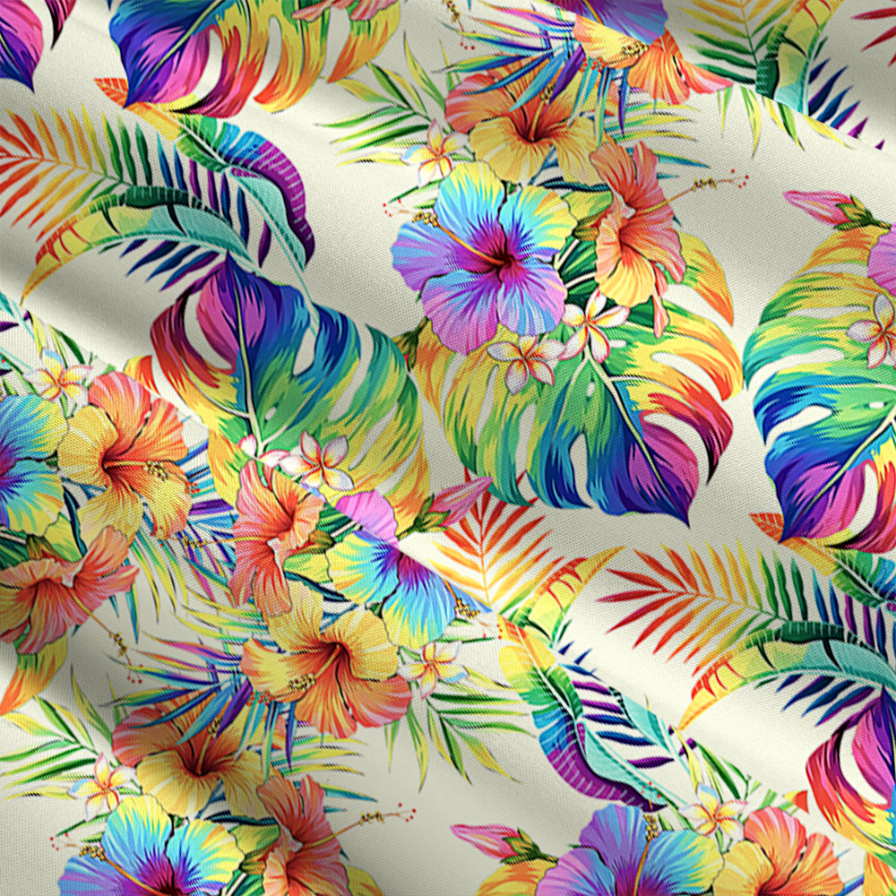 Tropical Floral Pride Month Maxi Skirt