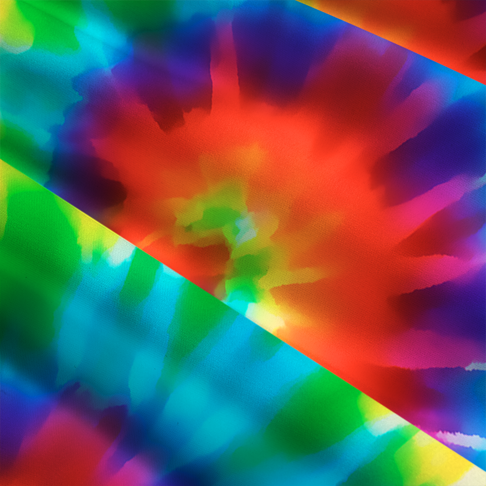 Tie Dye Rainbow Maxi Skirt