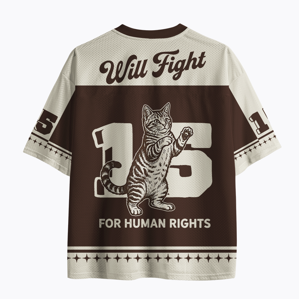 Will Fight For Human Rights Mesh Jersey