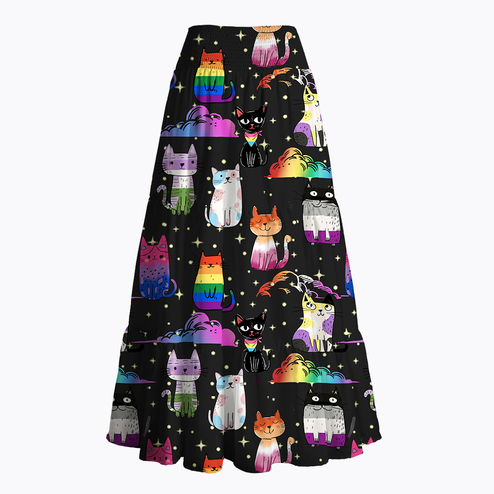 You Are All Safe With Me Maxi Skirt