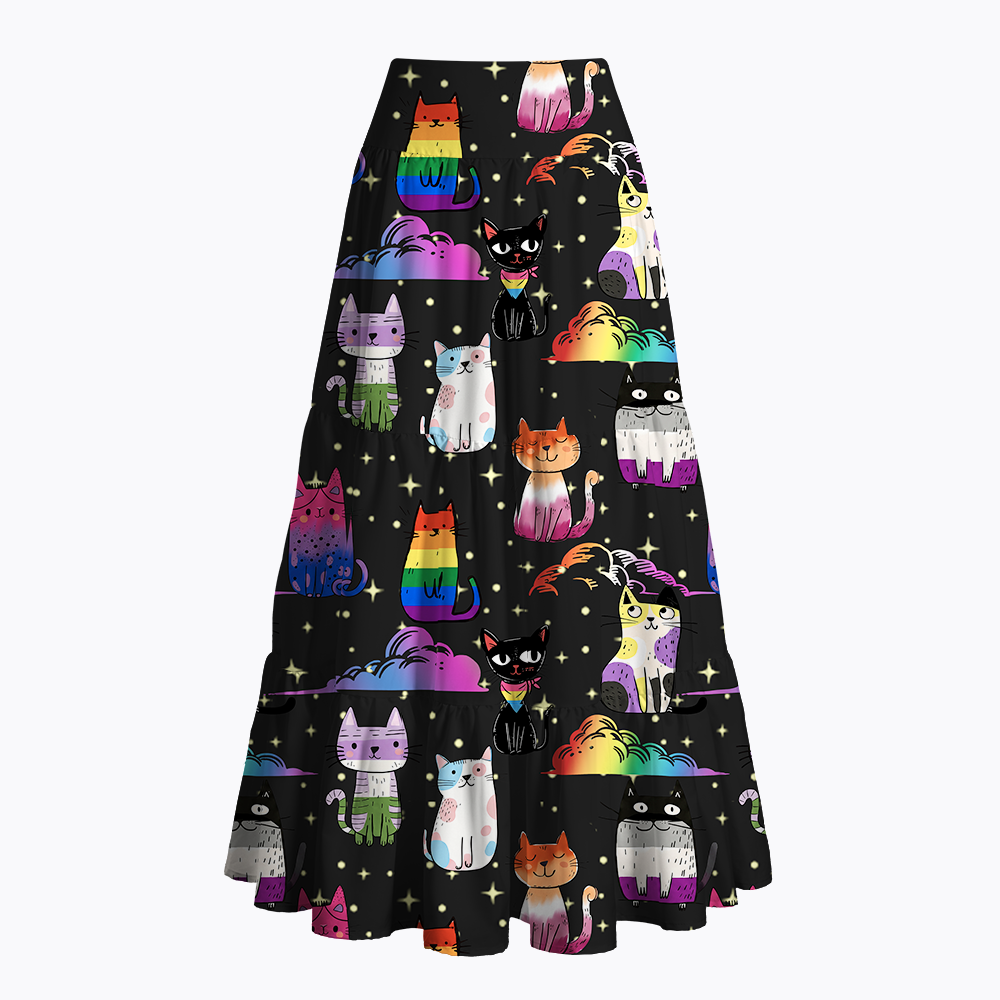You Are All Safe With Me Maxi Skirt