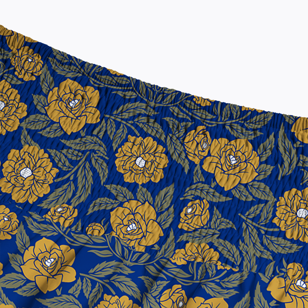 Stay Strong Floral Vintage Maxi Skirt