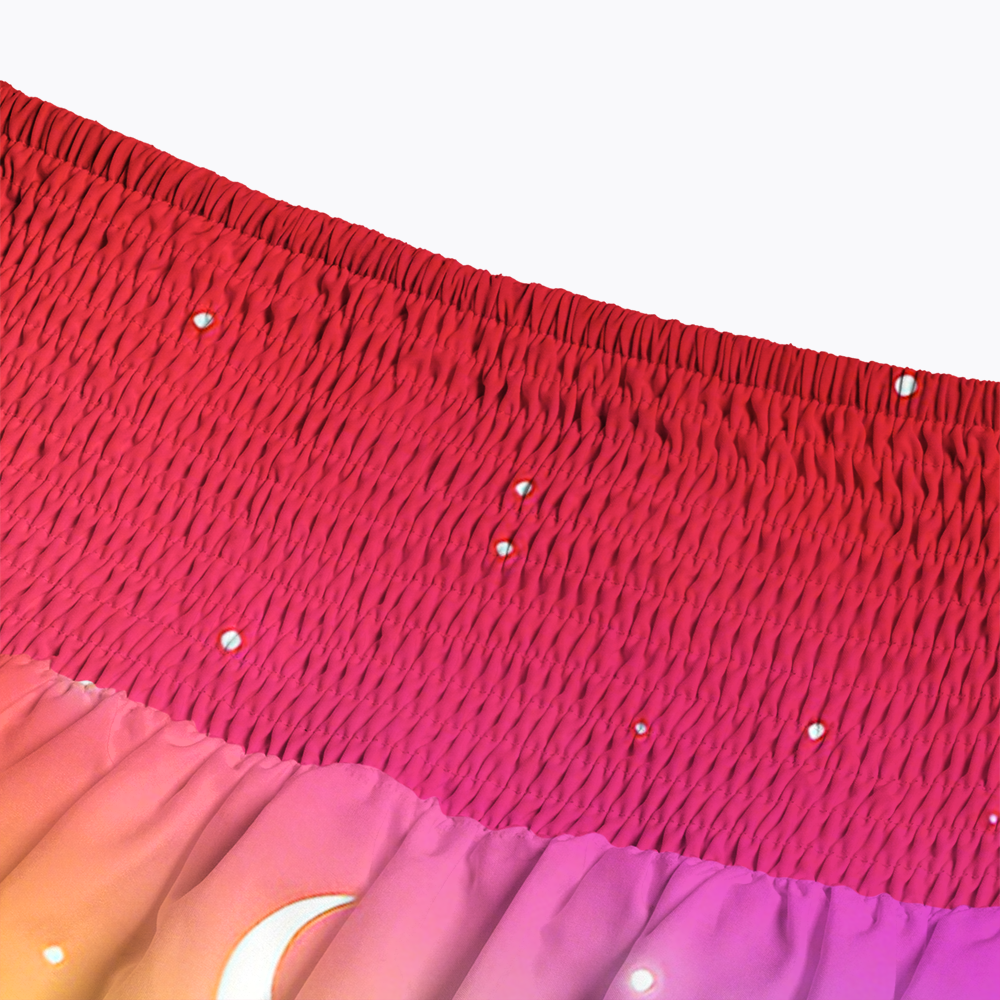  LGBTQ Pride Flag Aesthetic Maxi Skirt