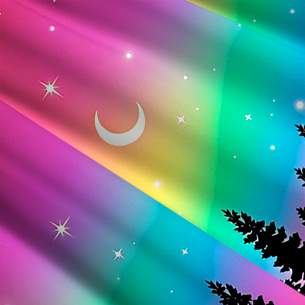  LGBTQ Pride Flag Aesthetic Maxi Skirt