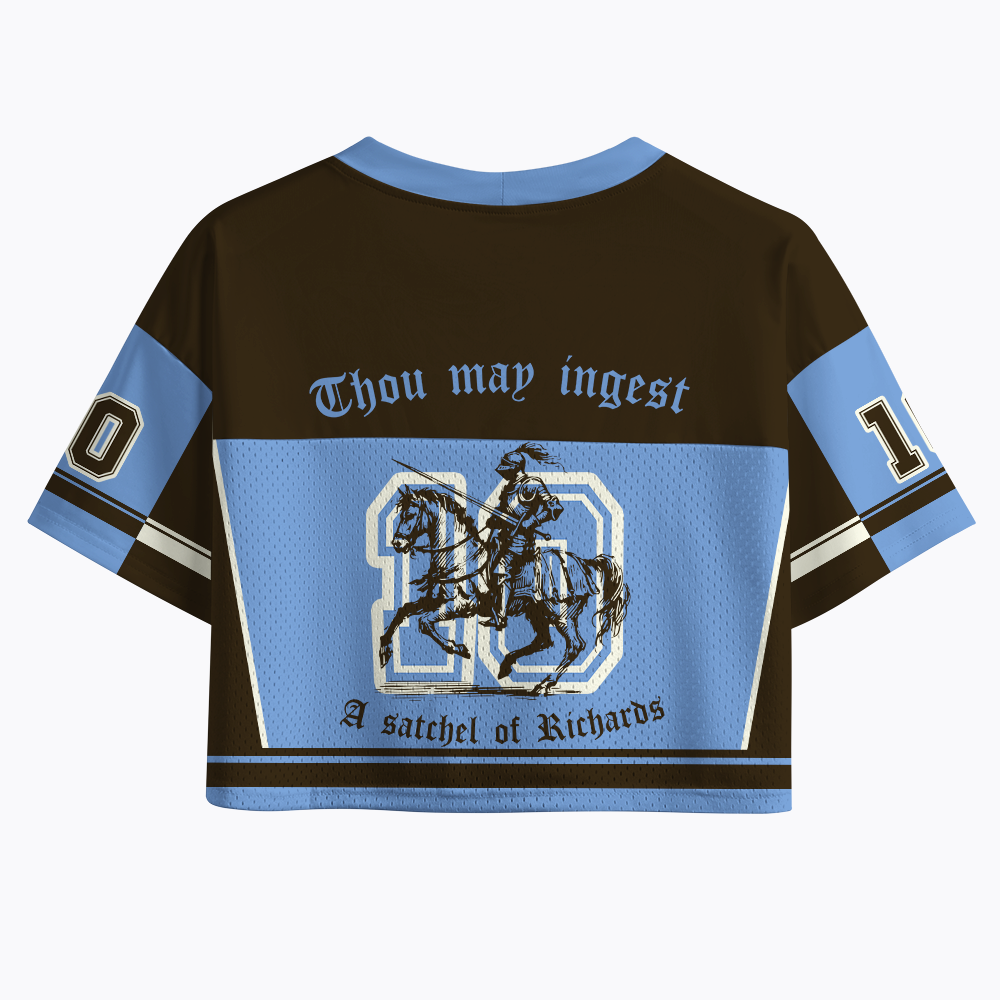 Thou May Ingest A Satchel of Richard Crop Sports Jersey
