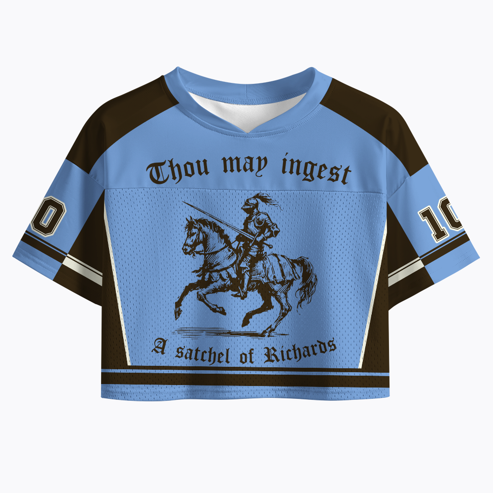 Thou May Ingest A Satchel of Richard Crop Sports Jersey