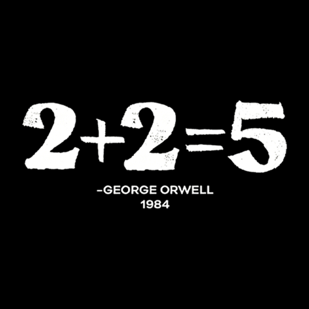 2 + 2 = 5 Washed T-Shirt
