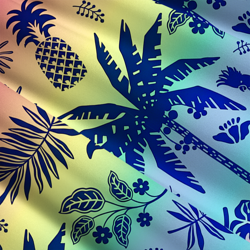 Tropical Botanical Rainbow LGBTQ Maxi Skirt