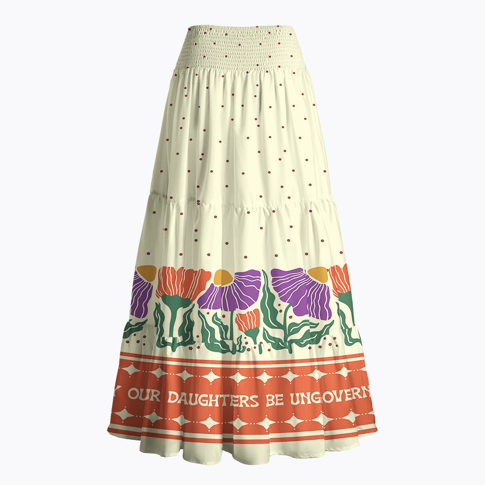 May Our Daughters Be Ungovernable Maxi Skirt