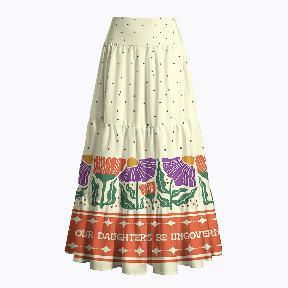 May Our Daughters Be Ungovernable Maxi Skirt