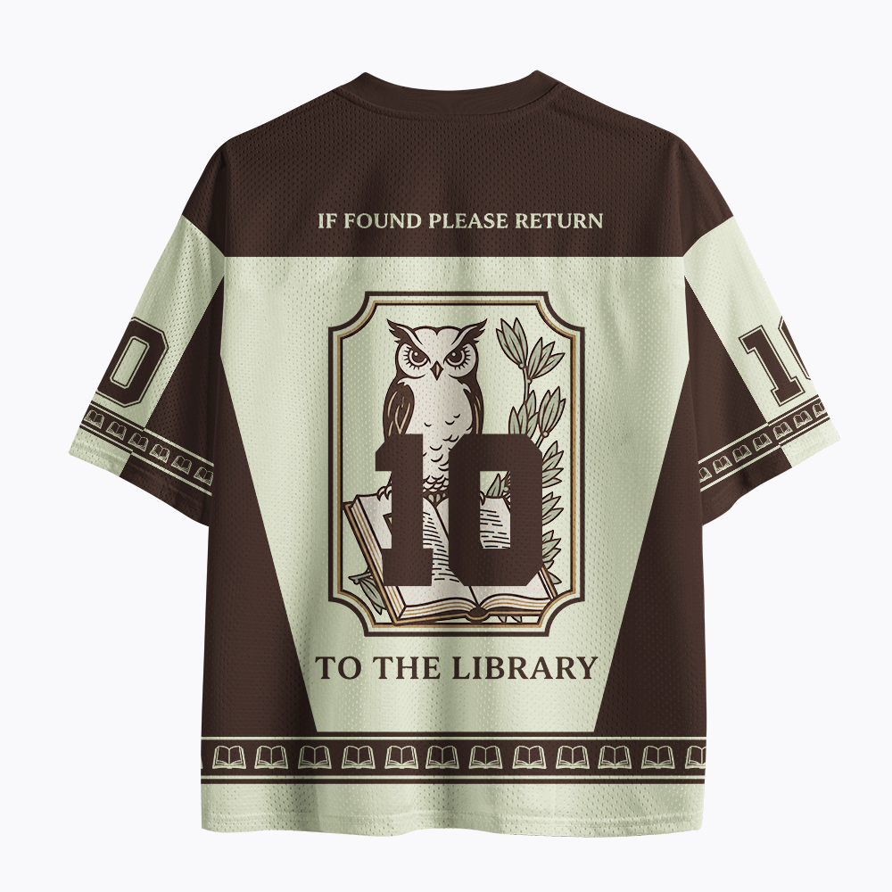 If Found Please Return to the Library Support Public Libraries Mesh Jersey