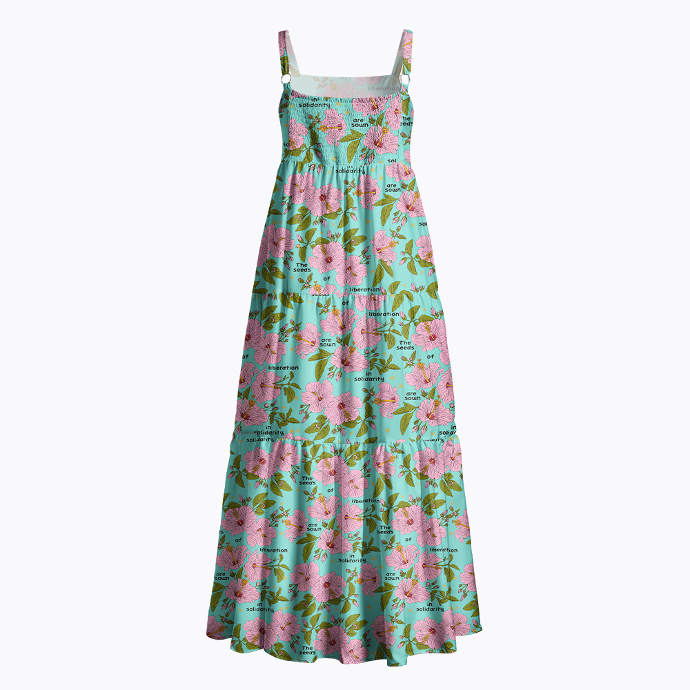 The Seeds of Liberation Maxi Dress