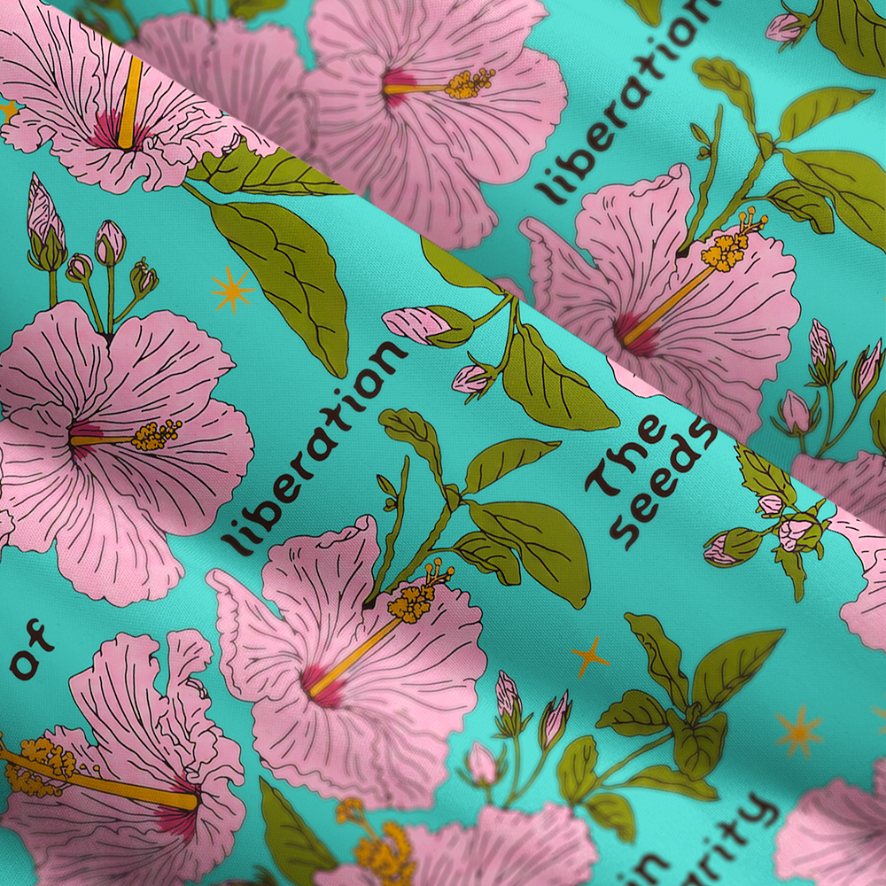 The Seeds of Liberation Maxi Dress
