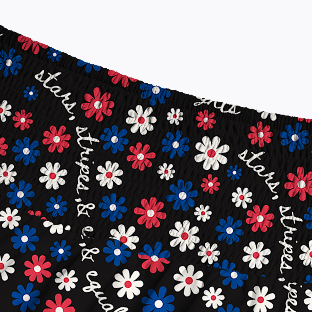 Funny 4th of July Maxi Skirt
