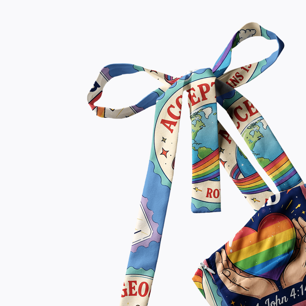 God Says I Am LGBT Tie Shoulder Maxi Dress