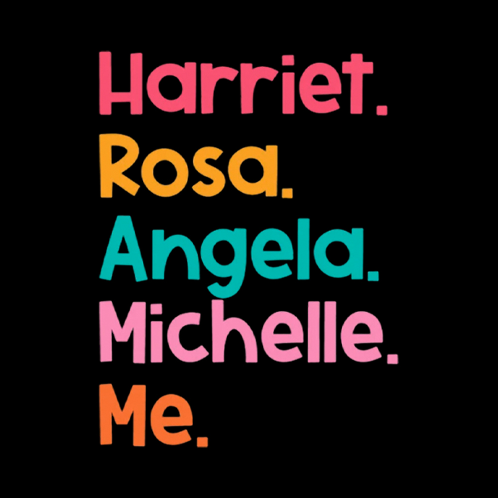 Women Leaders Harriet Rosa Angela Michelle Me V-Neck Classic T-Shirt