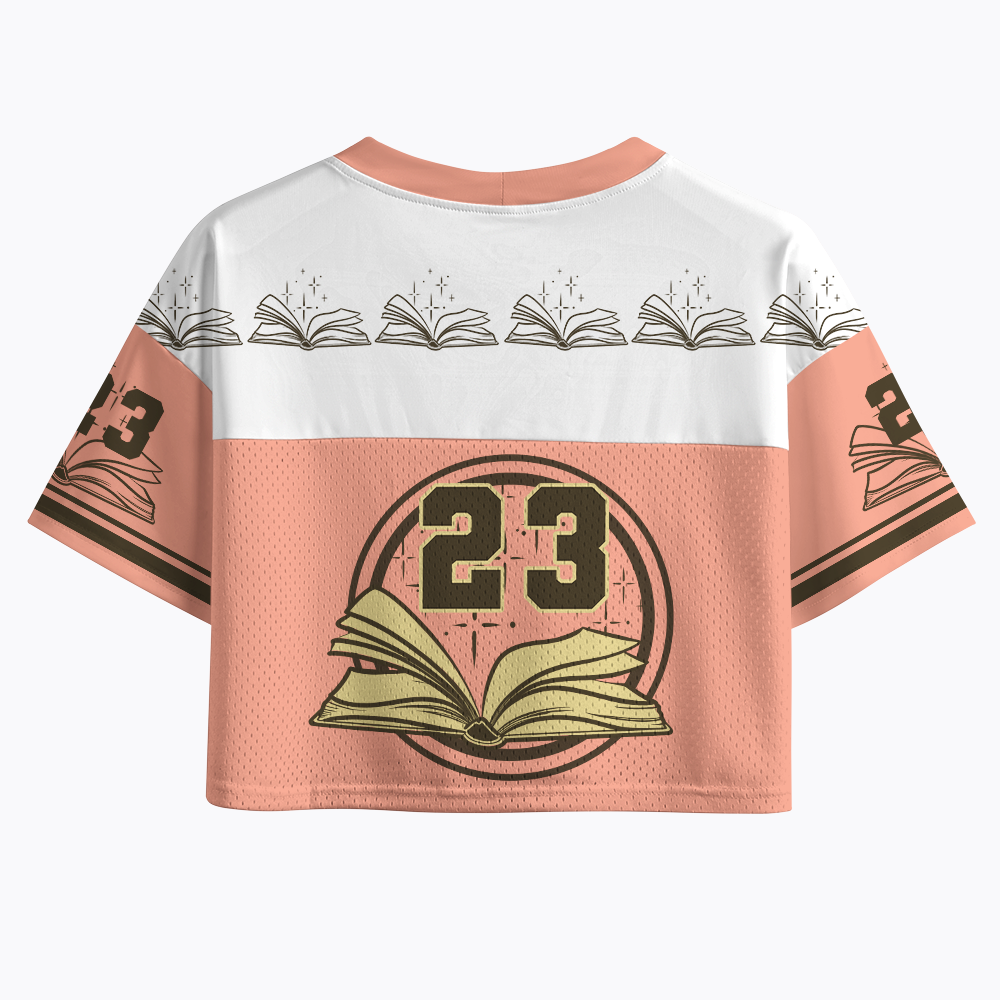 Only You Can Prevent Book Burnings Crop Sports Jersey