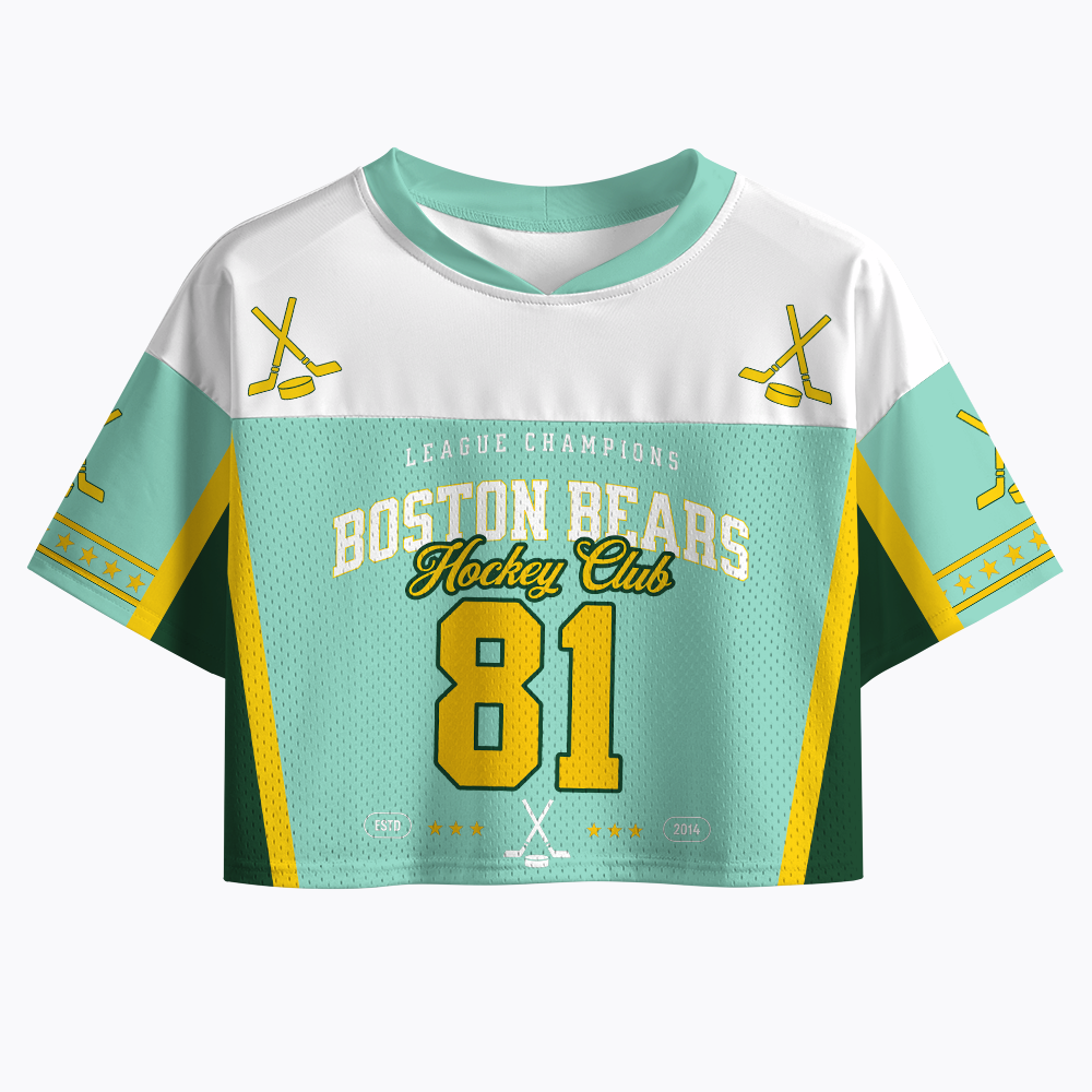 Boston Bears Game Changers Series Crop Sports Jersey