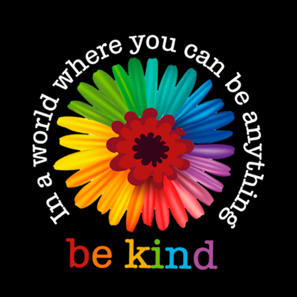 In a World Where You Can be Anything be Kind Off Shoulder T-Shirt