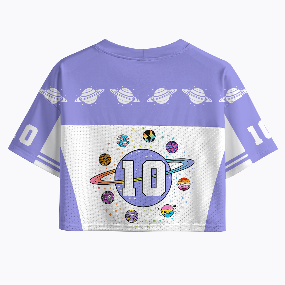 Safe Space Crop Sports Jersey