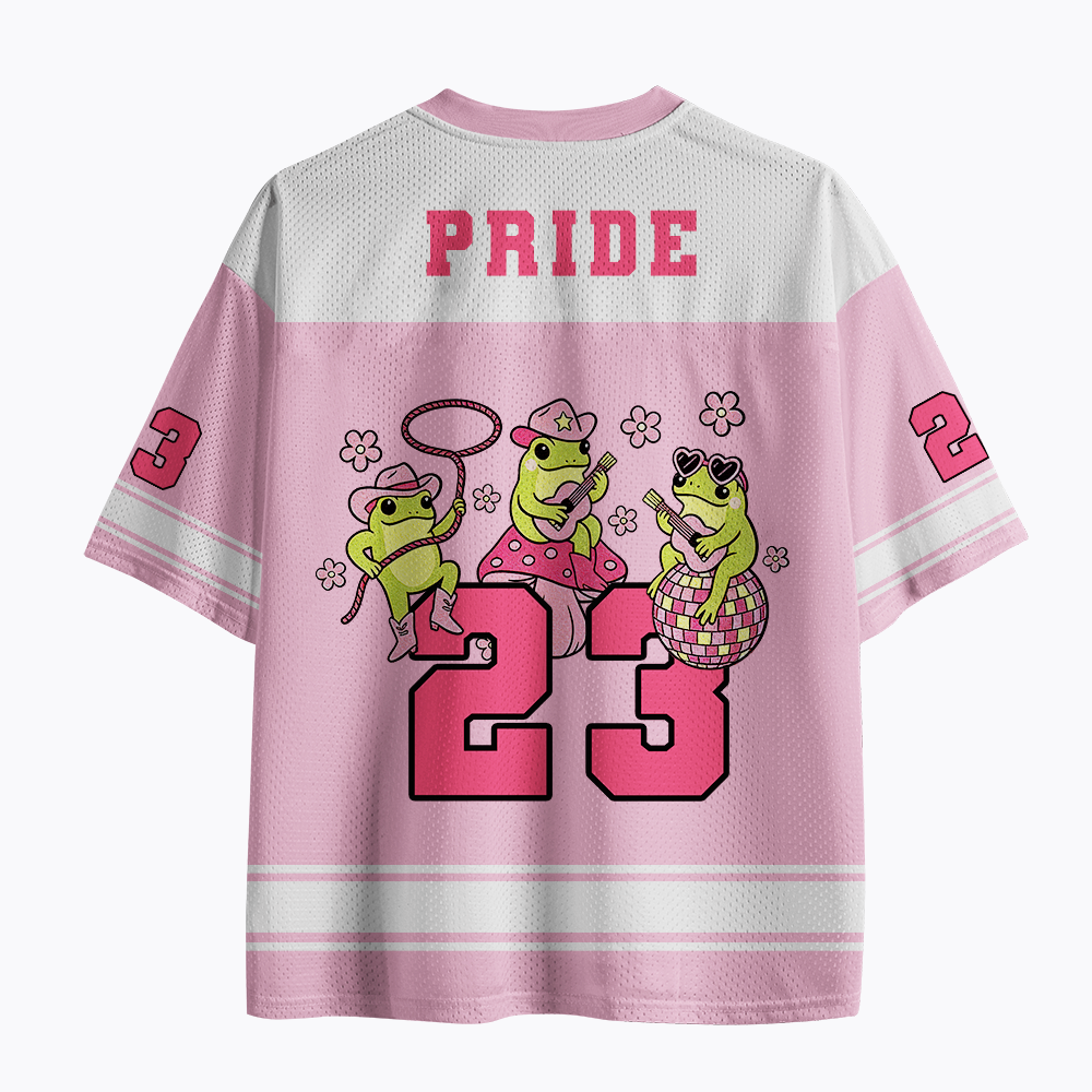 More Queer Less Fear Mesh Jersey