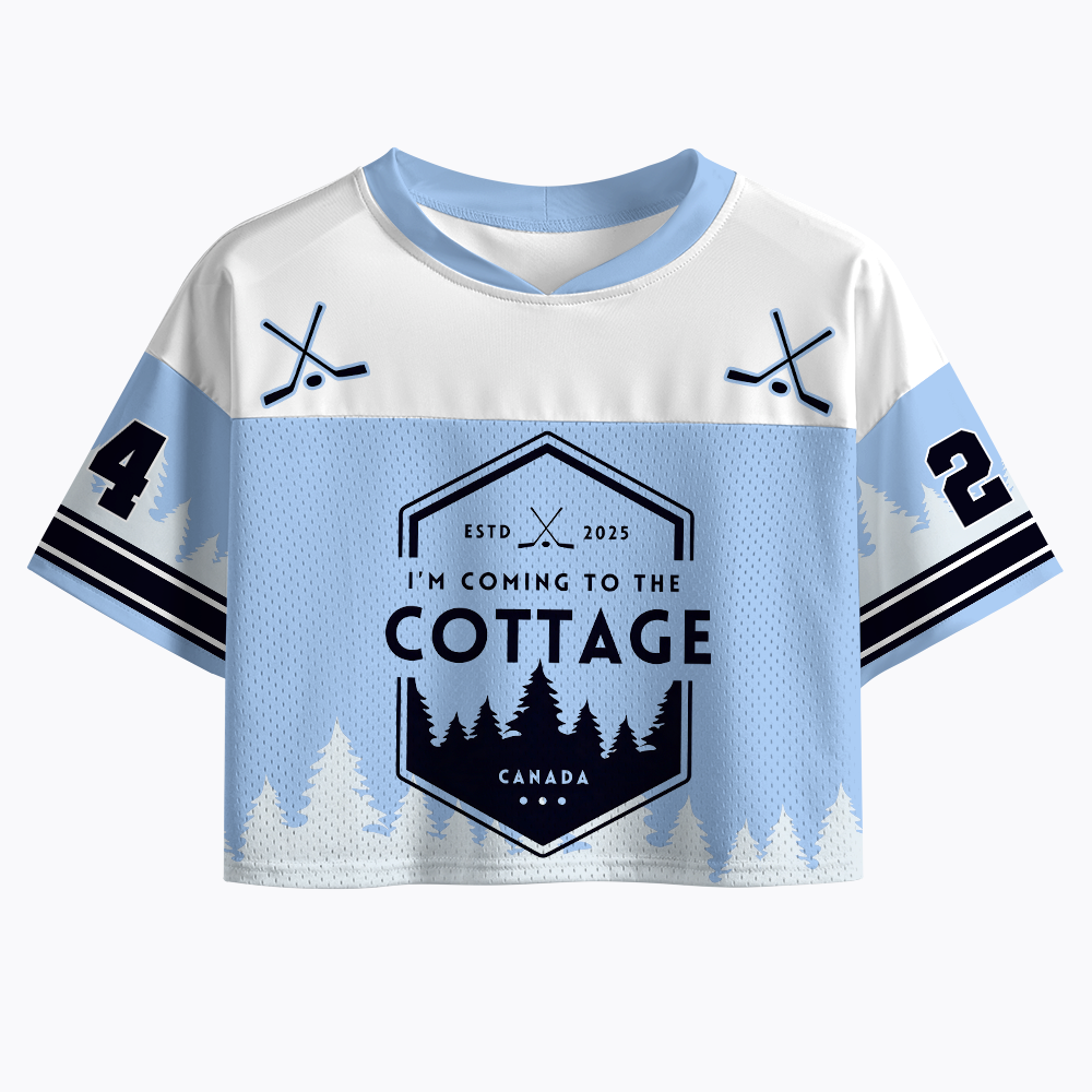Heated Rivalry I'm Coming to the Cottage Crop Sports Jersey