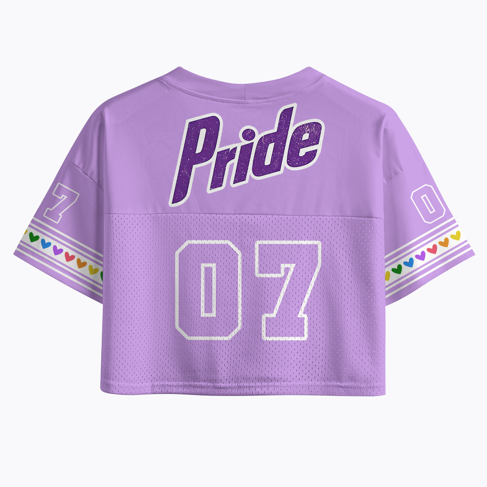 Pride Removes Stubborn Orange Stains Crop Sports Jersey