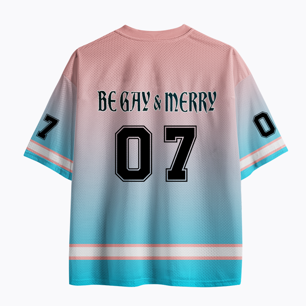 Be Gay & Merry Mesh Jersey