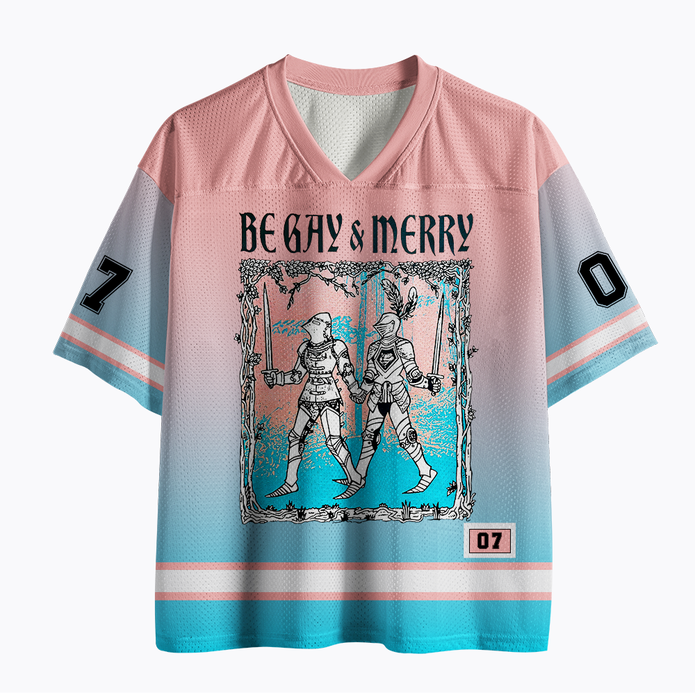 Be Gay & Merry Mesh Jersey