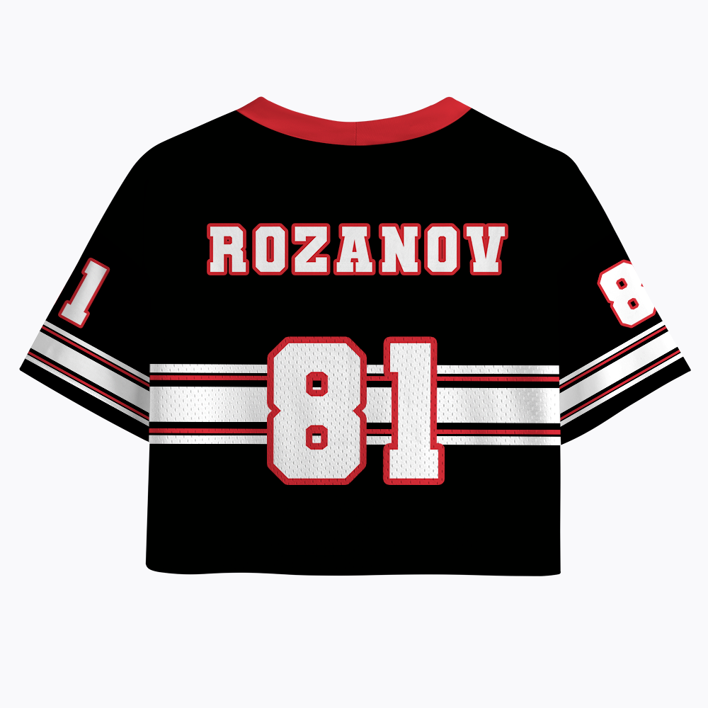 ROZANOV Crop Sports Jersey
